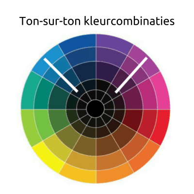 ton-sur-ton kleuren