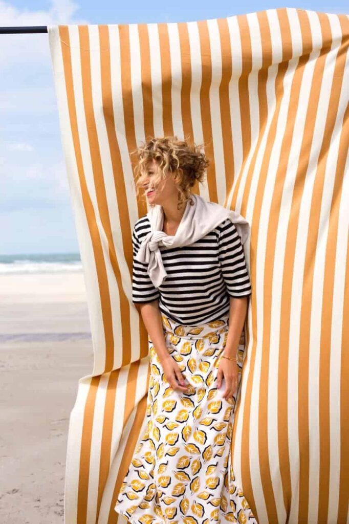 printjes mixen streep met andere print