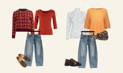 Hoe style je een barrel leg jeans