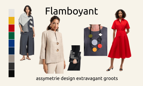 De flamboyante stijlpersoonlijkheid houdt van kleding als kunstvorm.